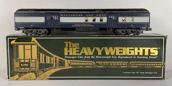 K-Line O Scale The Heavyweights U.S. Mail Passenger Car