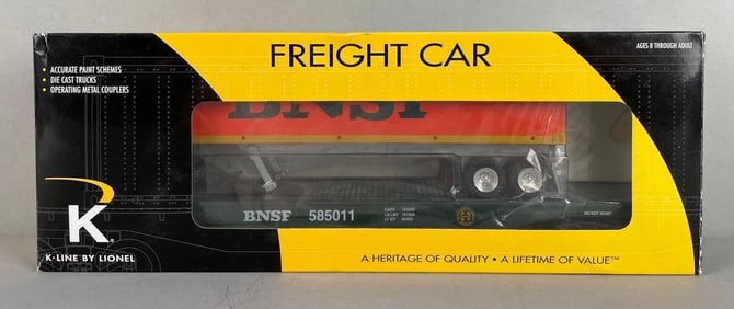 K-Line O Scale BNSF Freight Car