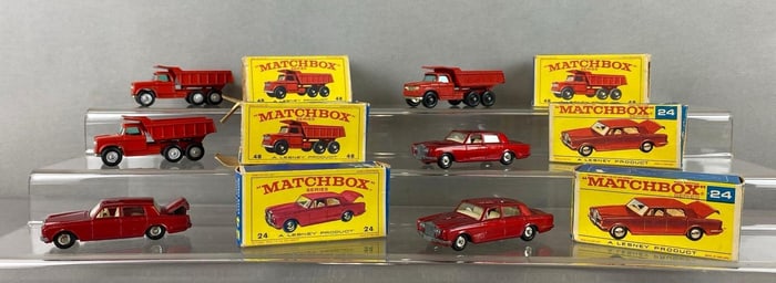 Group of 6 Matchbox Lesney Die-Cast Vehicles