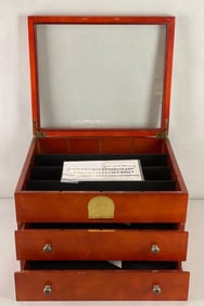 The Bradford Exchange Hawthorne Village Masterpiece Railways Train Display Box