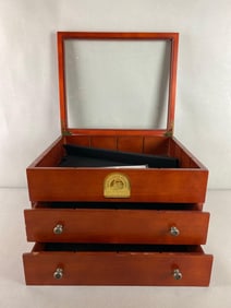 The Bradford Exchange Hawthorne Village Masterpiece Railways Train Display Box