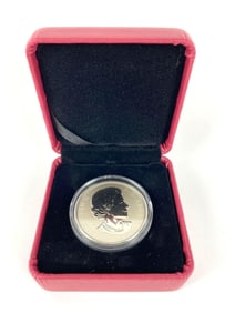 2013 Royal Canadian Mint $0.25 Prehistoric Creature Quetzalcoatlus Colorized 0.44 oz Cupronickel