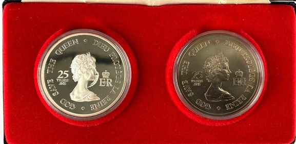 1977 Royal Canadian Mint Four Governors General Medallion Set