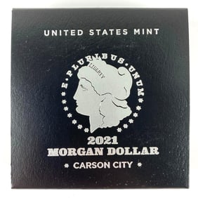 2021 US Mint CC Carson City Morgan Silver Dollar