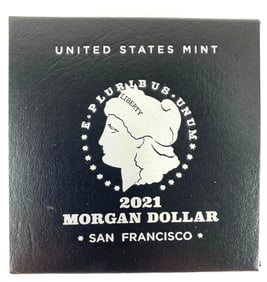 2021 US Mint San Francisco Morgan Silver Dollar