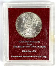 1890-S US $1 Redfield Collection Morgan Silver Dollar