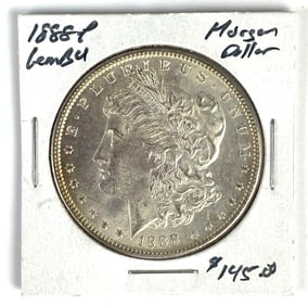 1888 US $1 Morgan Silver Dollar