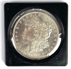 1890 US $1 Morgan Silver Dollar