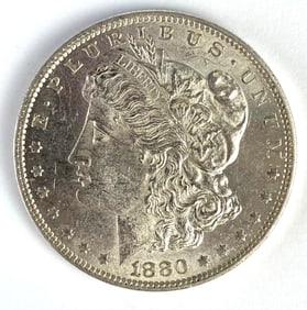 1880-O US $1 Morgan Silver Dollar