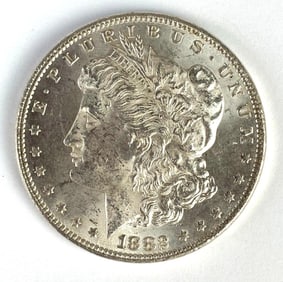 1882 US $1 Morgan Silver Dollar