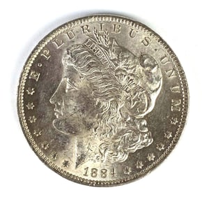 1884-O US $1 Morgan Silver Dollar