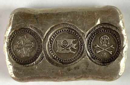 MK Barz Treasure Bar 1 oz .999 Fine Silver Ingot/ Bar