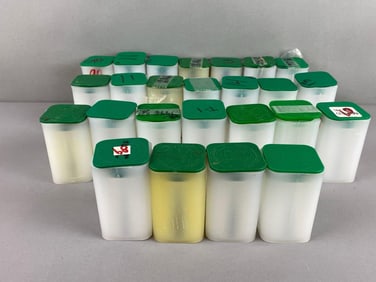 Group of 25 Empty US Silver Eagles Tubes