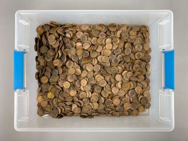 Larges Group of Lincoln Wheat Cents