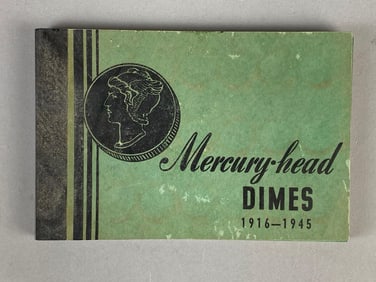 1916-1945 Mercury Head Dimes Meghrig Folder