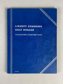1937-1947 Liberty Standing Half Dollar Whitman Folder