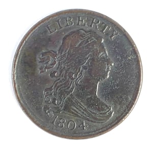 1804 US Draped Bust Half-Cent