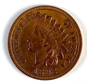 1892 US Indian Head Cent