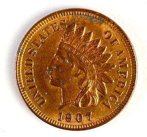 1907 US Indian Head Cent