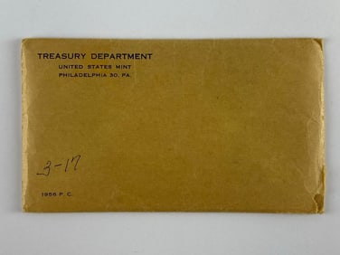 1956 P US Mint Proof Coin Set