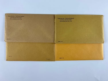 Group of 4 US Mint Proof Coin Sets