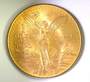 1981 Mexico Libertad 1 oz Gold Coin