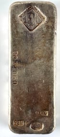 Johnson Matthey 50 oz .999 Silver Ingot/ Bar
