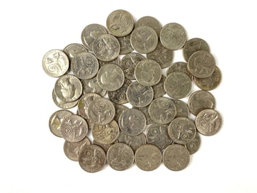 Group of 49 1976 US Mint Washington Bicentennial Quarters