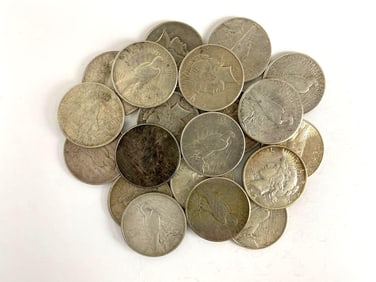 Group of 20 1923 US Peace Silver Dollars