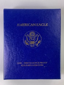 1996 W US Mint $5 American Eagle 1/10th oz Gold Coin