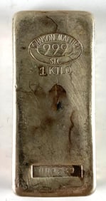 Johnson Matthey KILO 32.16 oz .999 Silver Ingot/ Bar