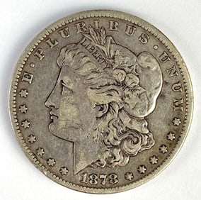 1878-CC US $1 Morgan Silver Dollar