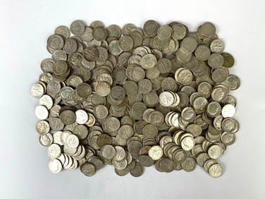 Group of 400 US Roosevelt Dimes