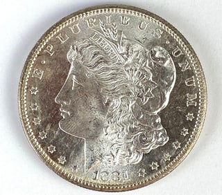 1881-S US $1 Morgan Silver Dollar