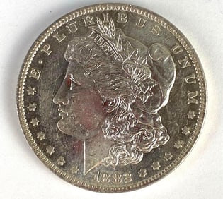 1882-O US $1 Morgan Silver Dollar