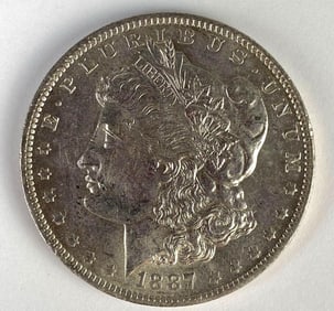 1887-O US $1 Morgan Silver Dollar