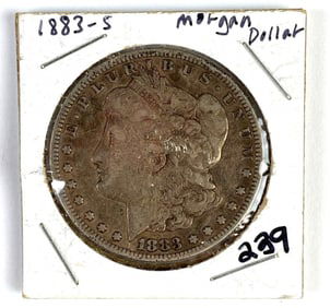 1883-S US $1 Morgan Silver Dollar