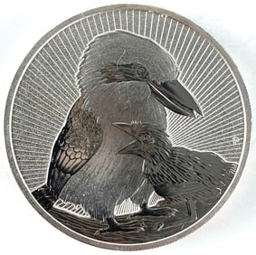 2020 Australia $2 Next Generation Kookaburra 2 oz .999 Silver Coin