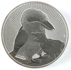 2020 Australia $2 Next Generation Kookaburra 2 oz .999 Silver Coin