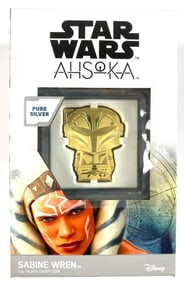 2023 NIUE $2 Star Wars Sabine Wren 1 oz .999 Fine Silver Coin