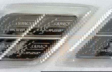 Stagecoach Silver 1 oz .999 Fine Silver Ingot/ Bar