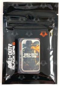 Sealed PAMP Suisse Call Of Duty Black Ops 6 Colorized 1 oz .999 Silver Ingot/ Bar