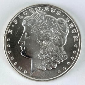US Morgan Dollar Replica 1 oz .999 Fine Silver Round