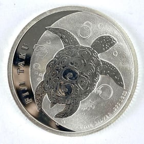 2013 Fiji $1 Fiji Taku 1/2 oz .999 Fine Silver Round