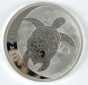 2013 Fiji $1 Fiji Taku 1/2 oz .999 Fine Silver Round