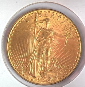 1913 US $20 US St Gaudens Gold Coin