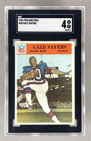 1966 Philadelphia Gale Sayers #38 SGC 4 Rookie