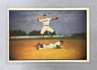 1953 Bowman Color Pee Wee Reese #33