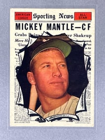 1961 Topps Mickey Mantle All-Star #578