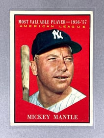 1961 Topps Mickey Mantle MVP #475